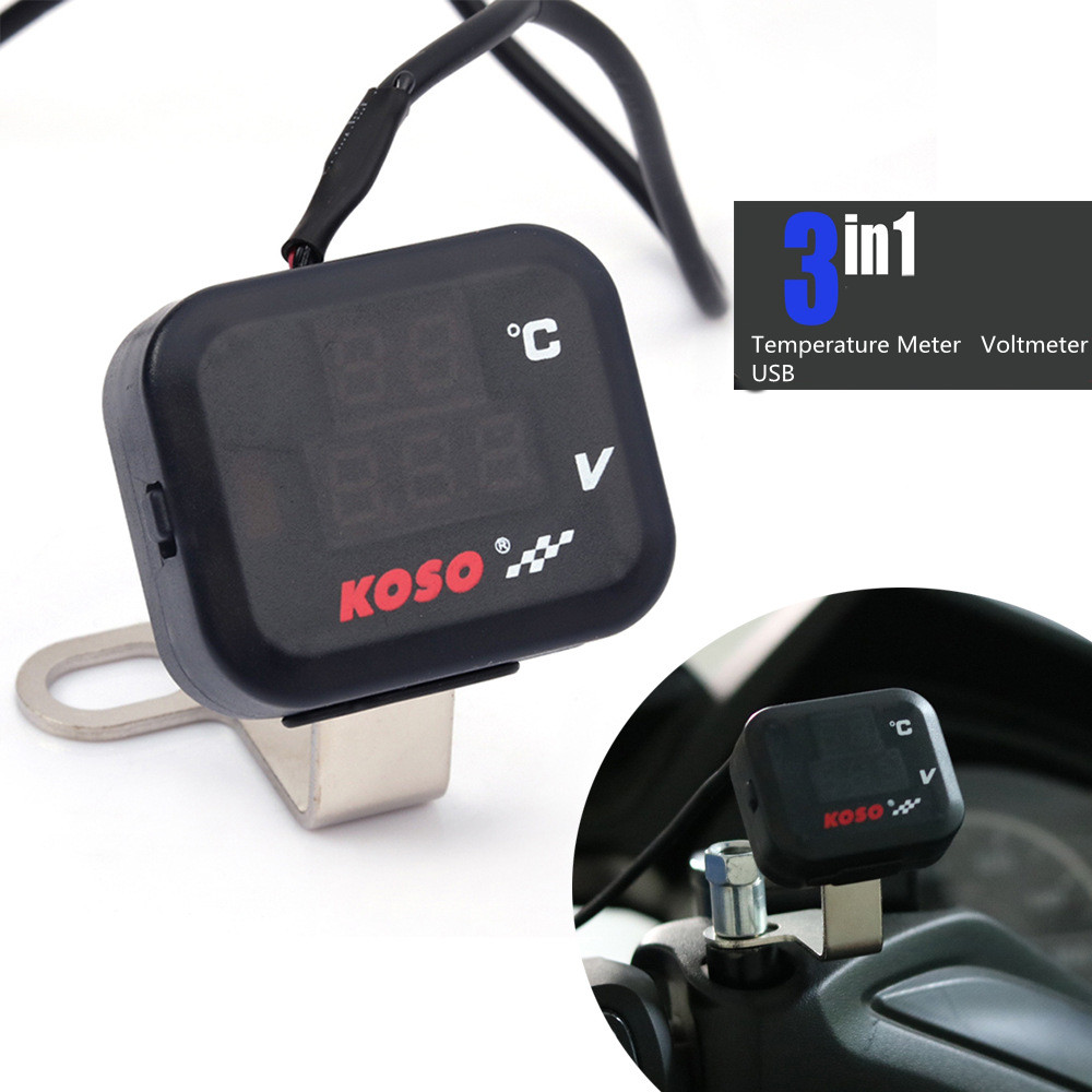 3 in 1 Universal KOSO Motorcyc - Smartwatch Universal recension och pris