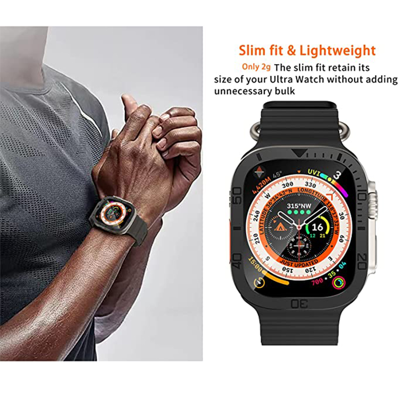 Screen Protector For Apple Wat - Watch Case Bumper recension och pris